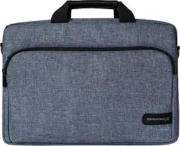 Сумка для ноутбука Grand-X 14'' SB-138 Grey-Blue (SB-138J) - мініатюра 2
