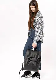 Жіночий рюкзак Sambag Loft Zard чорний 46 х 28 х 13 см (22651001) - мініатюра 4
