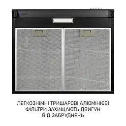 Витяжка плоска MINOLA HPL 633 BL - мініатюра 7