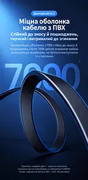 Плоский мережевий кабель UGREEN NW106 0,5 м Ethernet LAN роз’єми RJ45 на обох кінцях Cat7 до 10 Гбіт/с 600 МГц подвійне екранування від перешкод товщина близько 2 мм для прокладання у вузьких щілинах чорний (30738) - мініатюра 7