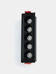 Точковий світильник Brille HDL-DT 200/9w BK+BK 36-506 - мініатюра 2