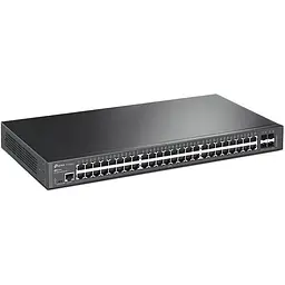Комутатор TP-Link TL-SG3452X 48xGE 4x10GE/SFP+ L2 JetStream 19" 1U (TL-SG3452X) - мініатюра 2