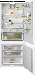 Холодильник Electrolux вбудований 188x70х55 холодильне відділення 286 л морозильне відділення 65 л 2 двері А++ Combi білий (ENP7TD75S)