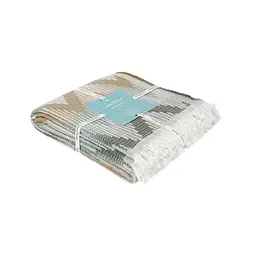 Покривало Lotus Home - Girona зелений/гірчичний 230x240