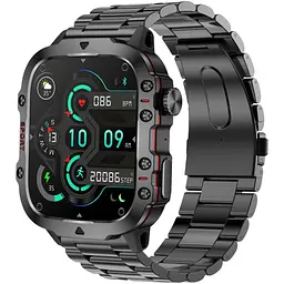 Смарт-годинник Lige Smart Expert Nano Steel 2 ремінці чорний (3203)