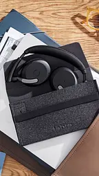 Портативна професійна гарнітура JABRA Evolve2 65 Flex Link380c MS Stereo (26699-999-899) - мініатюра 7