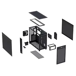 Корпус ASUS Prime AP303 Mesh Black (90DC00V0-B39000) - мініатюра 3