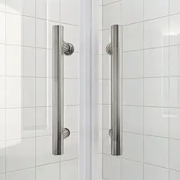Душова кабіна без піддону Koer Sr SC04-90x90x195-TR-02 прозоре скло Easy Clean 5мм Ss Color KR5682, Нержавіюча сталь, прозорий, Нержавеющая сталь - мініатюра 3