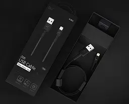 Кабель ZMi Cable USB to Lighting Kevlar 2A 1m AL803 Black - мініатюра 5