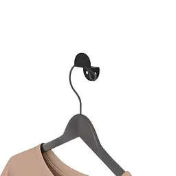 Гачок для рушників та одягу Nice & Cozy Zigzag 4,5 х 2 см чорний