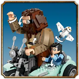 Конструктор LEGO Harry Potter Поїздка Геґріда й Гаррі на мотоциклі 617 деталей (76443) - мініатюра 7