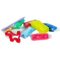 Набір для ліпки Kite Hot Wheels кольоровий 8 х 20 г, 2 формочки та стек (HW23-137) - мініатюра 3