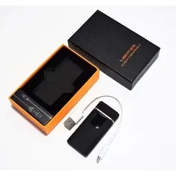 Електроімпульсна запальничка Lighter 750 дугова usb запальничка - мініатюра 4