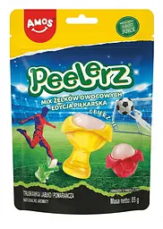 Жувальні цукерки Amos Peelerz Peelable Gummies FIFA Limited Edition 85г