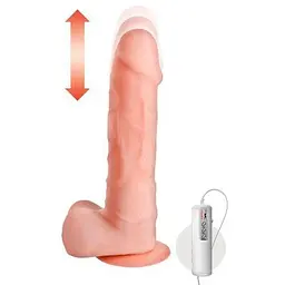 Фалоімітатор-пульсатор з вібрацією Real Body Magic Ram діаметр 4 см - мініатюра 2