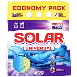 Пральний порошок Solar Household Universal 1.2 кг (4820269930285)