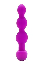 Анальна пробка з вібрацією B-Vibe Triplet 13.8 см (рожевий) - мініатюра 3