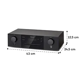 CD-програвач Auna CD-1000 DG (10038327) - мініатюра 2