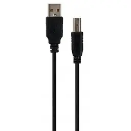 Кабель для принтера USB 2.0 AM/BM 3.0 m Vinga (VCPDCAMBM3.0BK) - мініатюра 3
