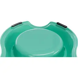 Миска Trixie для собак, подвійна, 2х200 л, d:11 см, 26х4х14 см (пластик) - мініатюра 10