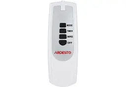 Вентилятор підлоговий Ardesto FN-R1608RW, White, 45W, 3 швидкості, діаметр 40 см, таймер, пульт ДК - мініатюра 6