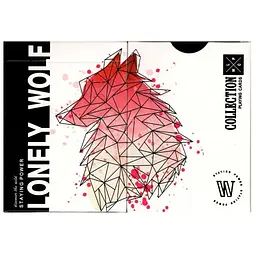 Карти гральні United States Playing Card Company Bocopo Lonely Wolf Pink Edition (PC_BLNWP)