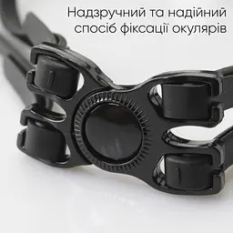 Окуляри для плавання Renvo Parma Уні Anti-fog Чорний Різнокольоровий OSFM (2SG500-0109) - мініатюра 5