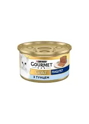 Вологий корм для котів Gourmet Gold паштет з тунцем 85 г