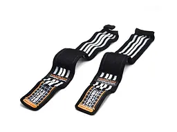 Бинти для зап'ясть (кистьові бинти) Power System PS-3500 Wrist Wraps Grey/Black (пара) (PS-3500_Grey-Black) - мініатюра 2