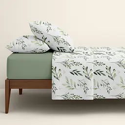 Комплект постільної білизни Cosas Olive mood CS5 Сімейний оливковий (OliveMood_El180x30-109Meditative_160x2) - мініатюра 2