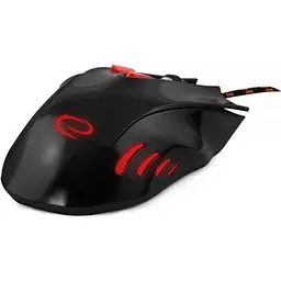Миша Esperanza MX401 Hawk USB black red (EGM401KR) - мініатюра 3