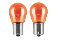 Комплект вказівних ламп розжарювання OSRAM 7507-2BL PY21W Amber 12V BAU15s Blister (2 шт) - мініатюра 4
