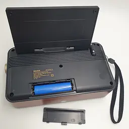 Акумуляторний радіоприймач з сонячною панеллю Bluetooth портативна колонка MP3 USB радіо MEIER M-521BT-S - мініатюра 8