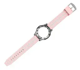 Силіконовий ремінець Primo Splint для годинника Samsung Galaxy Watch 46 мм SM-R800 Pink Grey - мініатюра 2