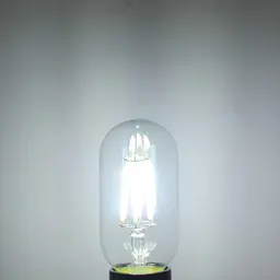 Гвинтова лампочка Aiwerttes E27 6W світлодіодна вінтажна Edison, T45 Холодний Білий 6000K - мініатюра 2