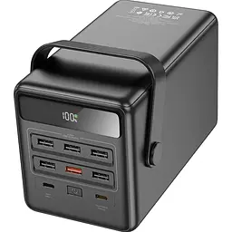 Зовнішній акумулятор Hoco Endure DB03 100000mAh 22.5W Black [121606] - мініатюра 4