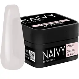 Акриловий гель Naivy Professional Classic №06 Nude 30 мл   