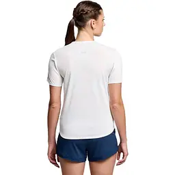 Футболка Saucony Stopwatch Graphic Short Sleeve 4 L White (1097-SAW800490-WHS4 L) - мініатюра 2