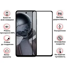 Захисне скло BeCover для HMD Pulse Plus Black (712504) - мініатюра 3