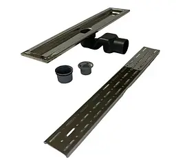 Душовий канал Maxiflow VEGA LUX 50 см решітка Дощ 4079.0Y050K.050.1 - мініатюра 2