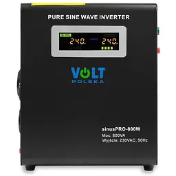 ДБЖ Перетворювач напруги Volt Polska SINUS PRO 800W 12/230 В (500/800 Вт)