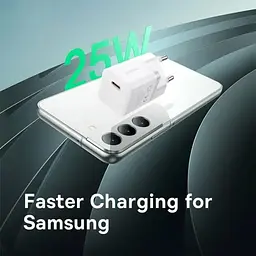 Мережевий зарядний пристрій Baseus GaN5 Mini Fast Charger USB-C 25W White (P10110909213-00) [139987] - мініатюра 8