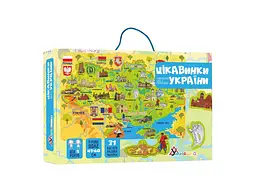 Настільна навчальна гра з наліпками Цікавинки України, Умняшка