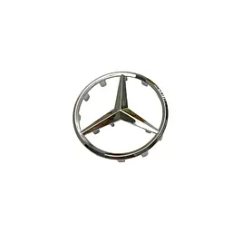 Емблема керма Mercedes-Benz хром 52 мм пластик (на товстих напрямних)