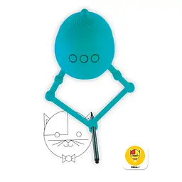 Інтерактивний робот-художник Quincy, укр. мова, бірюзовий (MS.06.0015-U) - мініатюра 10