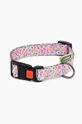 Нашийник Hidog Flowers pink, розмір L (ширина 25мм (35-45см)) (2100102293015A)(SN)