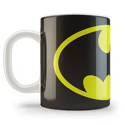 Кружка GeekLand Бетмен Batman Бетмен жовтий знак BM.02.068 - мініатюра 2