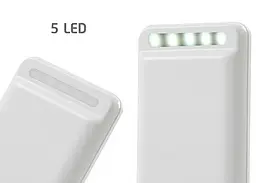 Універсальна зарядна батарея S-link IP-G21 20000Mah Power Bank з ліхтариком (Білий) - мініатюра 4