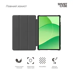 Чохол-книжка на планшет OPPO Pad SE, Smart Case, black, підставка для планшета 11 , шкіряний, мікрофібра, на магніті, ArmorStandart (ARM86483) - мініатюра 3