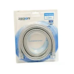Шланг для душу Zegor WKR-010 IхI розтяжний 1,5 м 30412